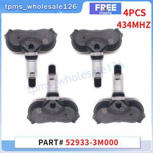 TPMS 타이어 압력 모니터 센서, 기아 리오 스포티지 모하비 현대 엘란트라 에쿠스 제네시스 ix35 투싼 434MHZ, 52933-3M000,