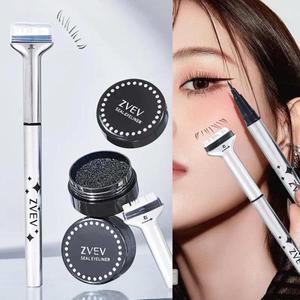 아래 속눈썹 스탬프 세트, 방수 도장 도구, 아이라이너 펜, 빠른 건조, 0.01mm 잉크 포함, 신제품