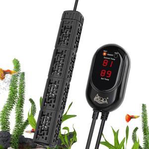 AQQA 어항 히터, 아쿠아리움 히터 50W 150W 250W 400W 500W 800W, 3-220갤런, 설정 온도 59 -93 정확도, 물 부족 또는 고온 자동 전원 꺼짐(250W ~ 30-50갤런)
