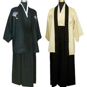 빈티지 Japones 기모노 남자 일본 전통 드레스 남성 유카타 무대 댄스 의상 Hombres Quimono Men Samurai Clothing 89