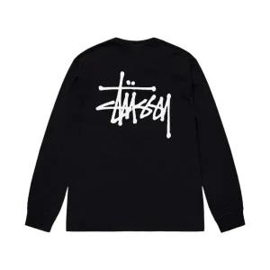 [정품] 스투시 베이직 롱슬리브 티셔츠 블랙 스튜시 Basic LS 티셔츠블랙 974102