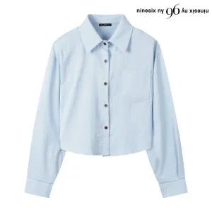 [롯데백화점]르샵/나인식스뉴욕 모던 카라넥 버튼 셔츠 (NP3BA010L0)