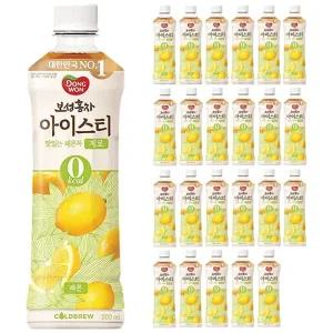 동원 보성홍차 아이스티 제로 레몬 500ml x 24PET