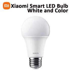 Xiaomi 스마트 LED 전구 흰색과 색상 저전력 홈용 원격 제어 조명 온도 램프