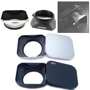 SONY 호환 Fujifilm Olympus 미러리스 카메라 렌즈 DV 캠코더 용 사각 후드 37 39 40.5 43 46 49 52 55 58