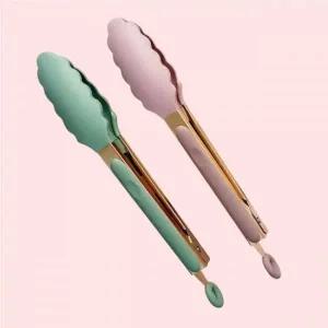 AM 단품 이태리 am 실리콘 로즈골드 에디션 주방 집게 고기집게 만능집게 열탕소독 1개 3751529