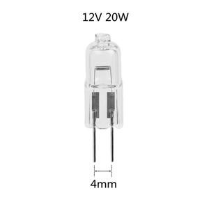 2pcs G4 12V 오븐 전구 핀 20w 할로겐