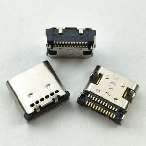 C타입 마이크로 USB 커넥터 C 3.1 암 잭 24 핀 전원 소켓 충전 도크 포트 플러그, DX07S024JJ2R1300 용, 5-