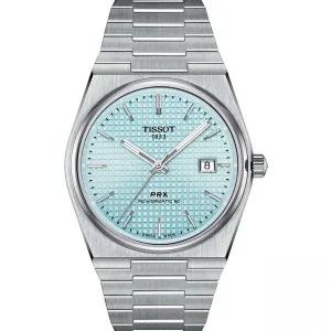 티쏘 [세금포함] [정품] New PRX 파워matic 80 Ice 블루 40mm 스테인레스 스틸 -Mechanical 시계 패션시계