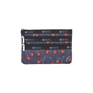 레스포색 레스포삭 클래식 체리 쓰리집 코스메틱 파우치 7158.HC98 340078