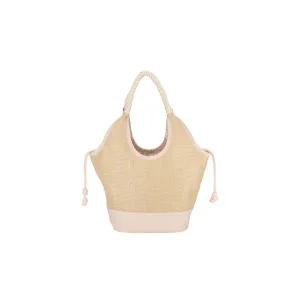 레스포색 레스포삭 피치 블러쉬 라피아 라지 다이아몬드 토트백 1027.LB19 340072