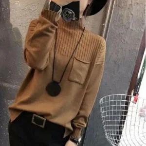 [하프클럽/셀러허브_여성트랜드패션]ONM 초 봄 가을 겨울 톰걸폴라니트 루즈