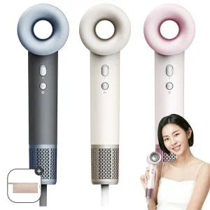 [NS홈쇼핑]블라우풍트 BLDC 에어홀 에어이지 헤어드라이기+거치대+파우치 세트..[35476144]
