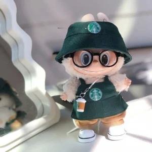 라부부 인형 옷 스타벅스세트 모자 안경 악세사리 1세대 2세대 3세대 3종세트