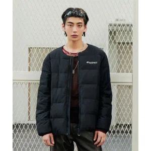 디스커버리 익스페디션 남성 픽토르U 구스다운 경량패딩 (BLACK) 383571