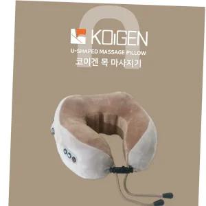 코이겐 목 마사지기 KNE-100/ 목배게형 / 듀얼모터