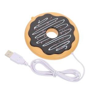 책상 커피 컵 워머 USB OFSCH 머그컵 뜨거운 음료용 기능 코스터 매트용 히팅 꺼짐 자동
