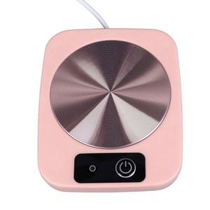 사무실 여행용 JTLB 커피 워머 스마트 정온 USB 전원 휴대용 머그 워머(로즈레이트)