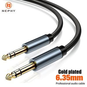 금도금 6.35mm  스테레오 잭 14