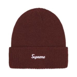 슈프림 루즈 게이지 비니 브라운 24FW Supreme Loose Gauge Beanie Brown