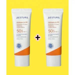 [1+1] 에스트라 더마 유브이365 장벽수분 무기자차 선크림 40ml(SPF50+)