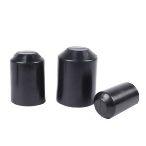 10pcs 따뜻한 수축 엔드 캡 열 케이블 와이어 보호 커버 하단 슬리브에 대 한 방수