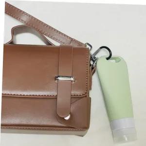 롤온공병 휴대용샴푸통 크림통 고리형실리콘공병 튜브용기 90ml