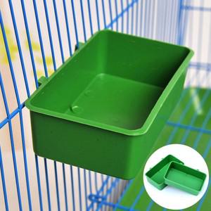 1pc 조류 물 목욕 욕조 애완 동물 새 그릇 앵무새 Birdbath 케이지 걸이 미니 소형 소형 액세서리