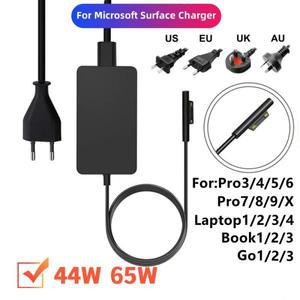 노트북 전원 AC 어댑터 15V 2.58A 44W 충전기 Microsoft 1796 1800  Surface Book Pro 3 4 5 6