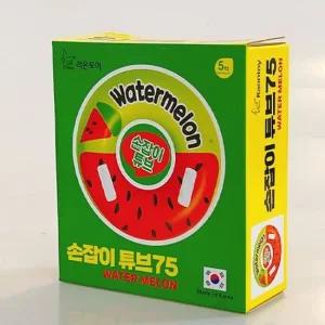 워터멜론 75cm 손잡이 튜브 물놀이튜브 어린이튜브 손잡이튜브 보행기튜브 도넛튜브