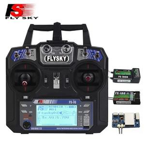FLYSKY FS-i6 I6 2.4G 6CH AFHDS Rdio 송신기 RC 비행기 헬리콥터 FPV 레이싱 드론용 FS-IA6B/FS-IA6/FS-X6