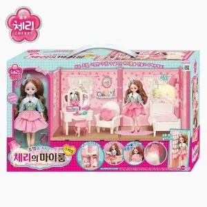 고품질 여아 역할놀이 캐릭터 인형 체리 체리의마이룸 스페셜 (WD88430)