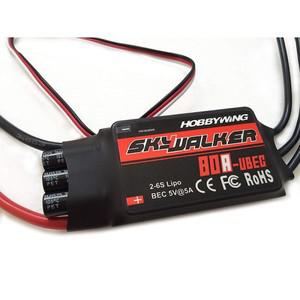 Hobbywing Skywalker 15A 20A 30A 40A 50A 60A 80A 100A V2ESC 속도 컨트롤러(RC 비행기 헬리콥터 무용 UB