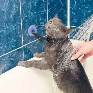강아지 목욕줄 고양이 리쉬줄 미용 목줄