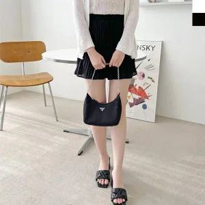 [하프클럽/]정장스커트 롱기장 플레어스커트 여성스커트 20대 롱
