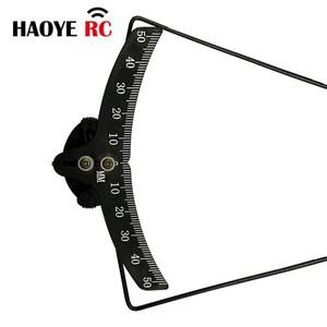 Haoye RC 에일러론 각도계 경사계 부품 측정기 항공기 용 액세서리 고정 날개 비행기 모델 도구