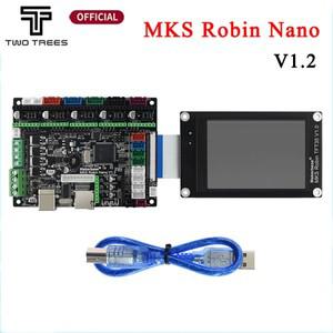 MKS 3D 프린터 제어 보드  Robin Nano V1.2  32 비트 지지대 Marlin 2.0 TFT  3.5 인치 터치 스크린