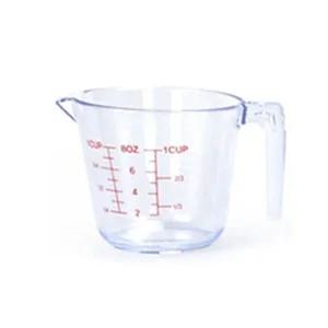 [콩심팥심]선명한 눈금 PC 계량컵 9.4x8.2cm A타입 용량 250ml