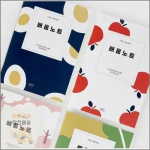 5개묶음 초등 배움노트 초둥학생 노트 더메모 스터디 학습 신학기 학습 준비물 gmz