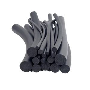 EPDM 고무 스폰지 스트립 라운드 Dia1-14mm 블랙 폼 백커 로드 도장 코드 개스킷 5m