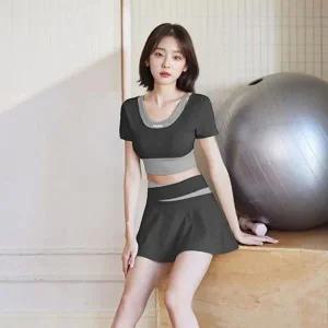 [하프클럽/]루즈핏 면바지 신상 밴딩 면 배기바지 허리밴딩 스판