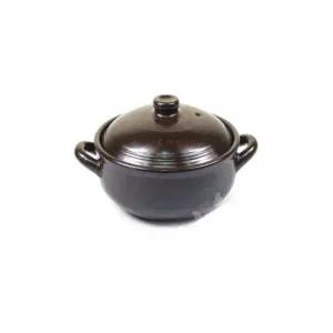 내구성 좋은 황토 뚝배기 20x16x12cm 찌게뚝배기 항아리 뚝배기 항아리뚝배기 찌게뚝배기 뚝배기그릇