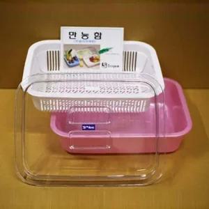 다용도 위생 사각채반 대형 과일채반 주방용품 주방용기 채반 사각채반 과일채반 채소채반