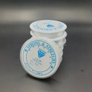 우레탄 비즈 공예 줄 0.5mm 투명 우레탄 줄 탄성 비즈 반지 공예 끈 팔찌