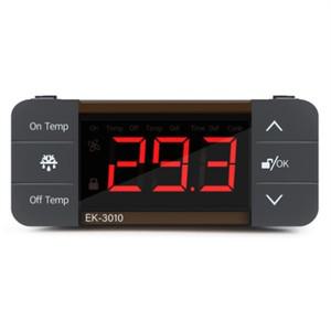 AC88-디지털 온도 컨트롤러 220V 쿨 히트 스위치 냉장고 냉동 제상 조절기 센서