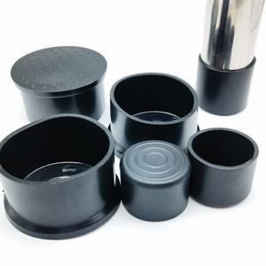 라운드 블랙 PVC 소프트 고무 캡  보호 개스킷  먼지 도장 엔드 커버 파이프 볼트 가구용  6mm-120mm