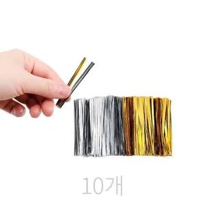 [콩심팥심]다용도 포장 봉지 약780개 10개 KP 칼라끈 빵끈 6cm
