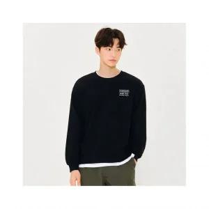 체이스컬트 만원이상무배 남성 포토 그래픽 맨투맨 티셔츠-EERK5116B03