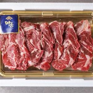 국내산 육우 소고기 선물세트 꽃등심 1kg