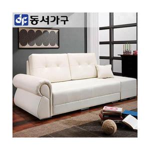 동서가구 모던J5 ROZ 3인용 소파＋스툴 DF901095